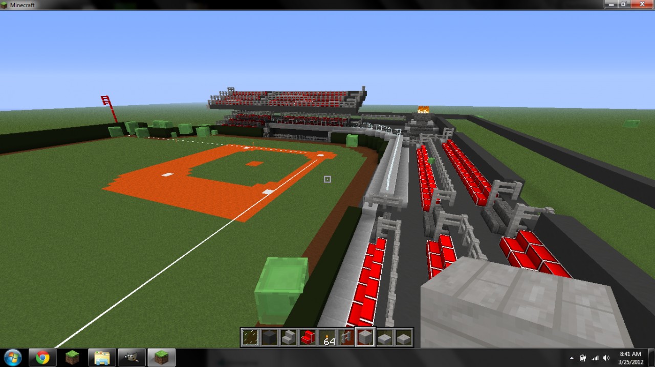 Baseball Stadium Minecraft Project