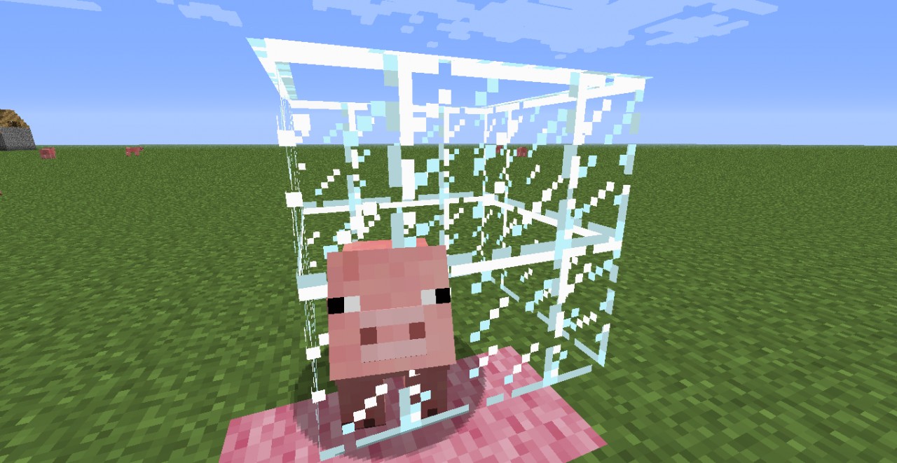 Pig Statue Minecraft Project