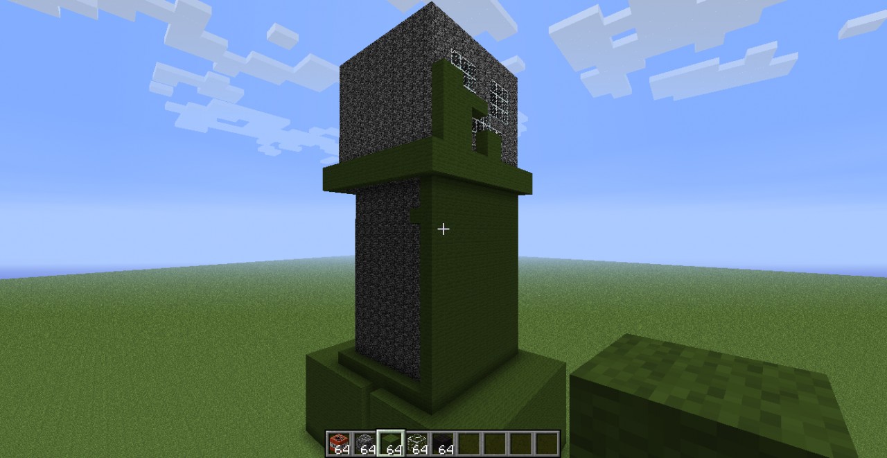 Giant Creeper Anatomy Minecraft Project