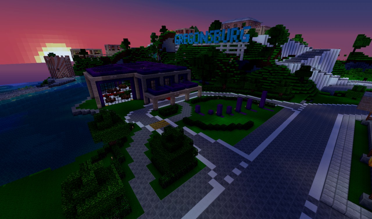 Modern restaurant minecraft project