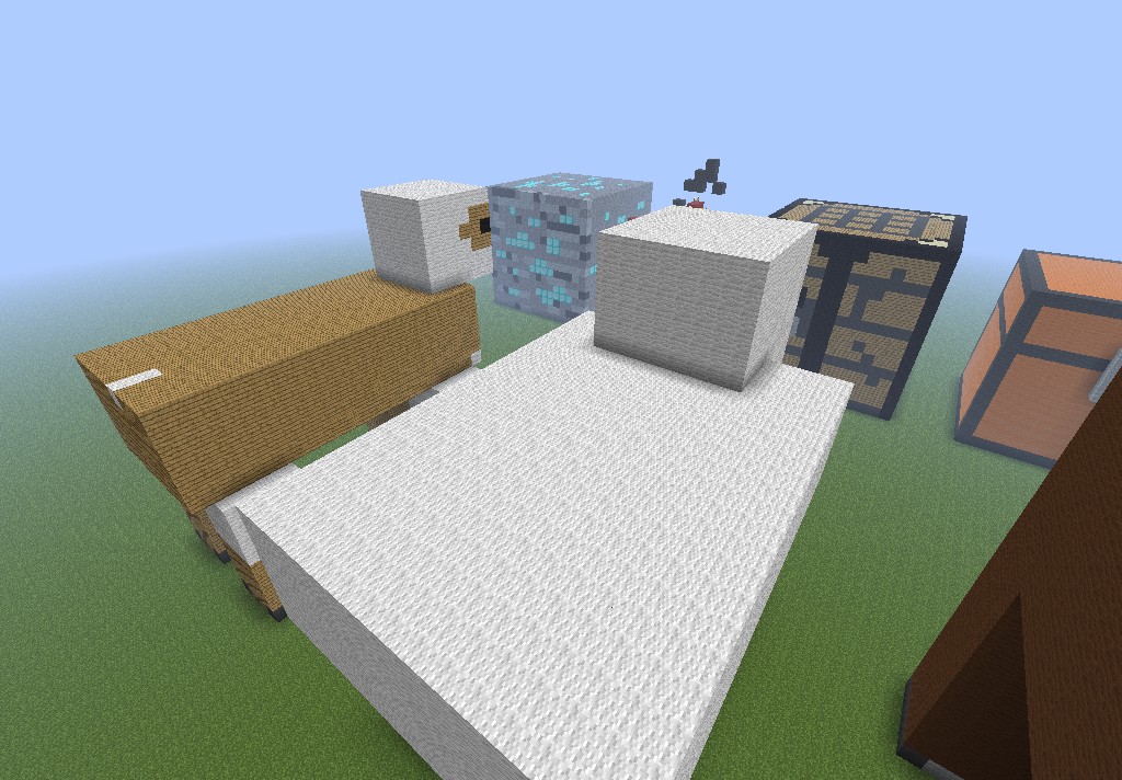 Sheep Statue Minecraft Project