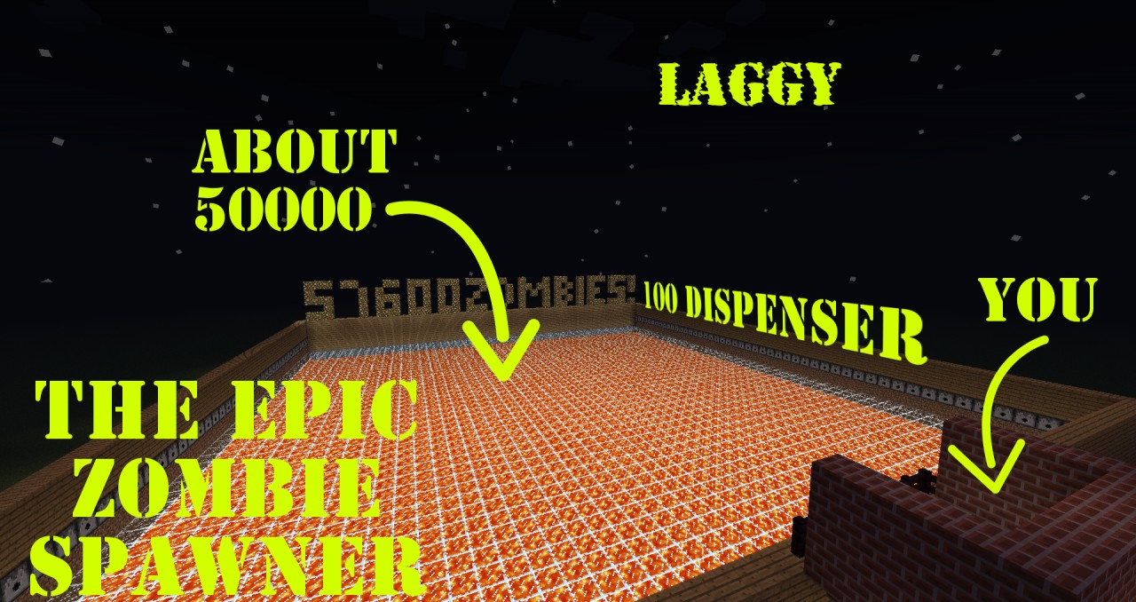EPIC Zombie Spawner LagMachine [1.2.5] Minecraft Project