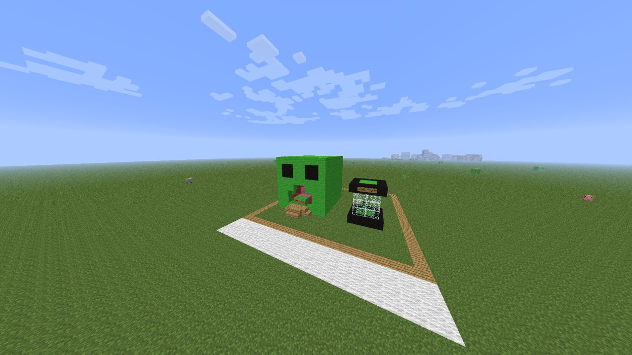 creeper head Minecraft Project