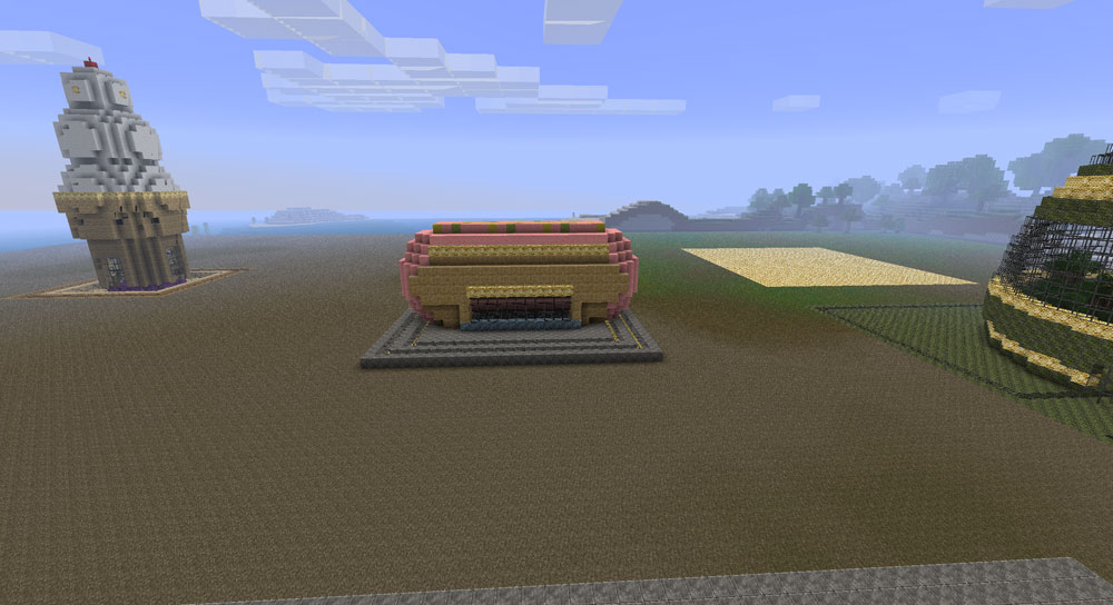 Hot Dog Stand Minecraft Project