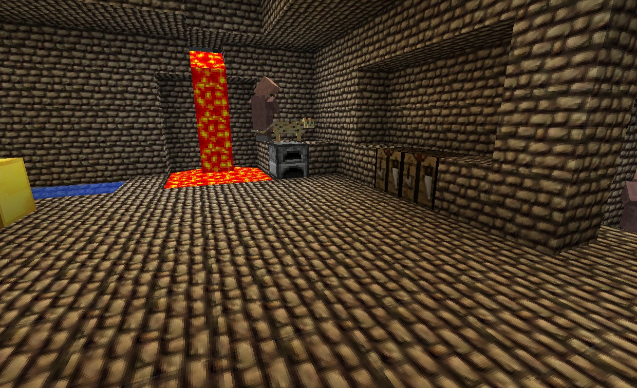 Hidden Underground Castle Minecraft Project