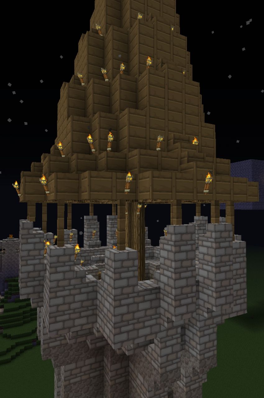 archery tower Minecraft Project