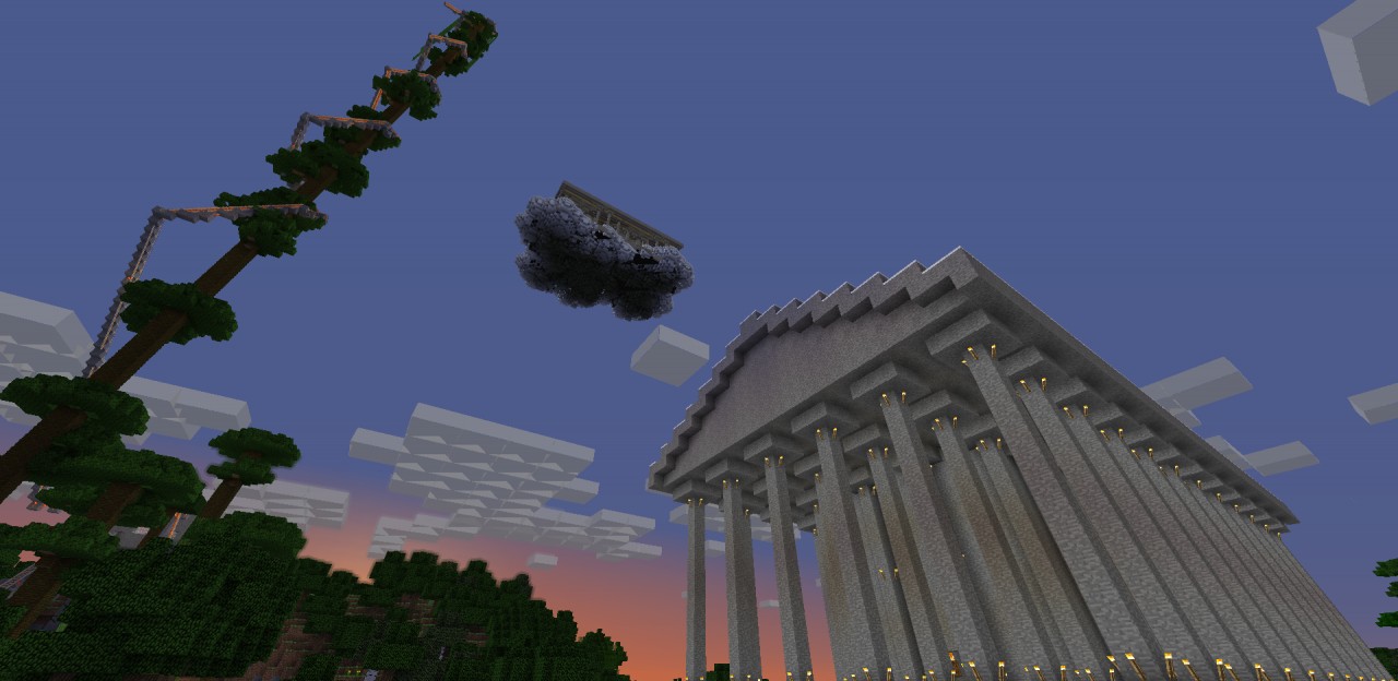 Greek Acropolis Minecraft Project