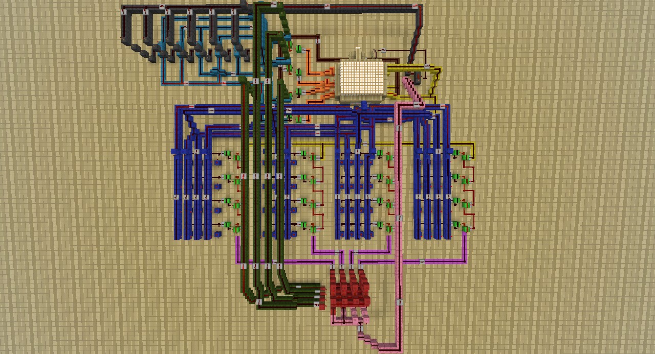 Multiuser, Programmable and Sequential Combo Lock Minecraft Project