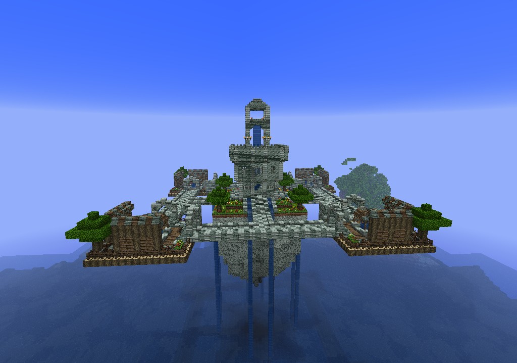 My Floating Spawn Minecraft Project