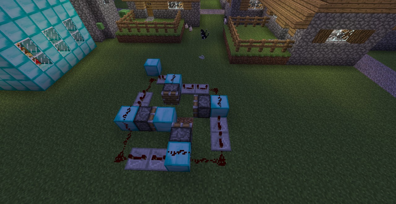 Perfectly useless redstone device Minecraft Project