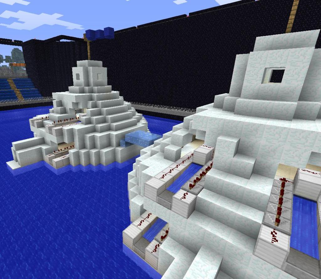 Ship Battles Igloo Ship Minecraft Project