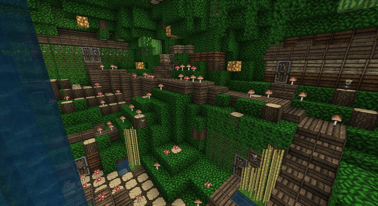 Tree Village Minecraft Project