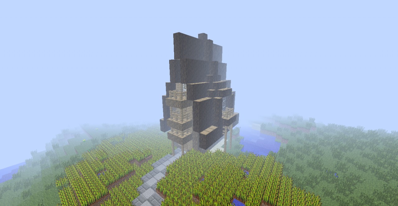 The Grasslands, Home. Minecraft Project