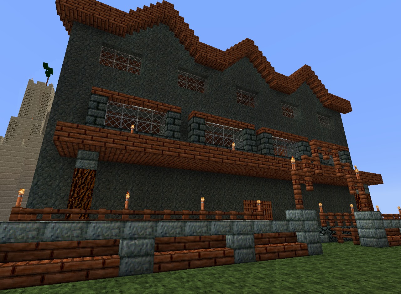 The Three Old Kegs Inn from Baldur's Gate [1.2.5] Minecraft Project