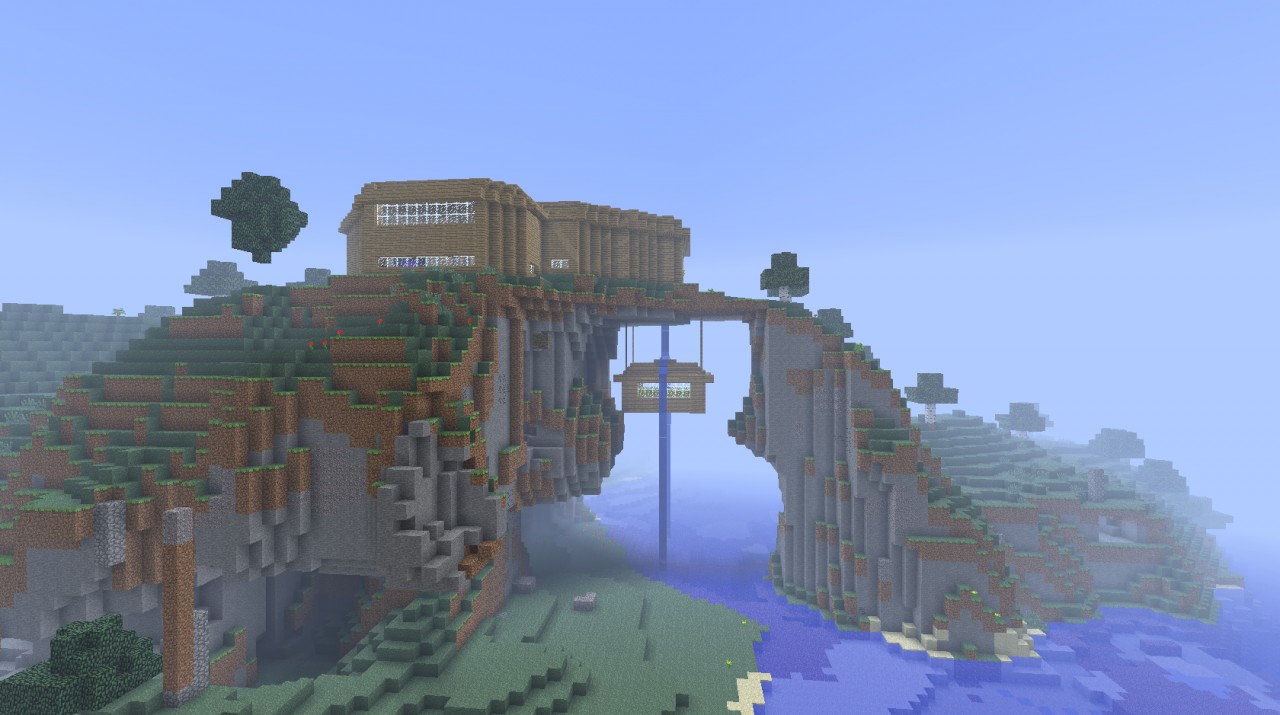Hanging House Minecraft Project