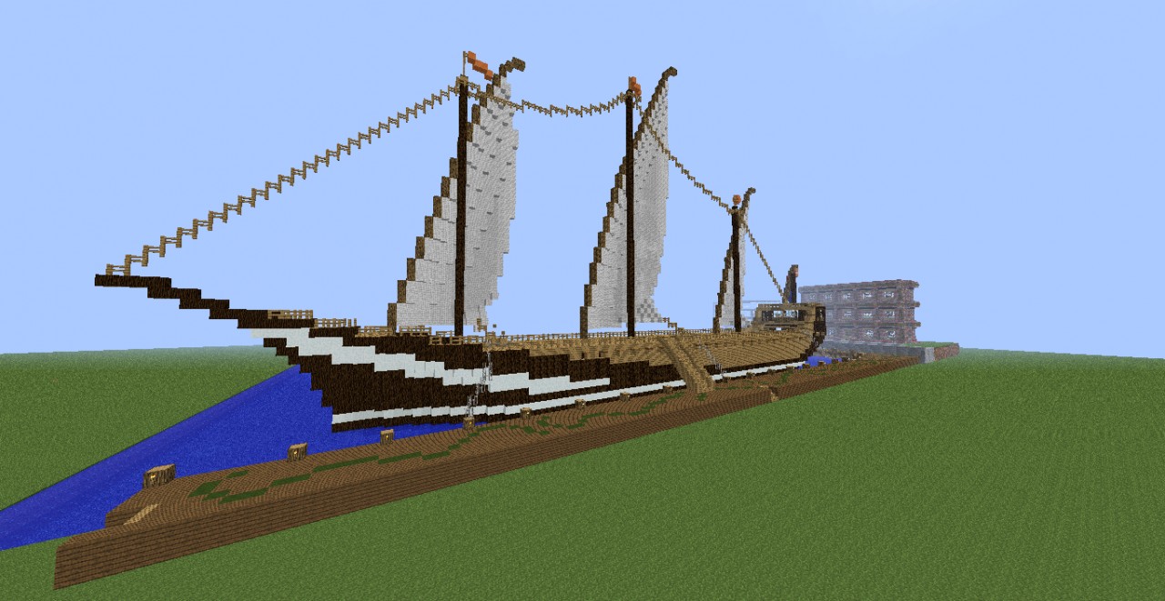 Awesome Sailing Ship Minecraft Project