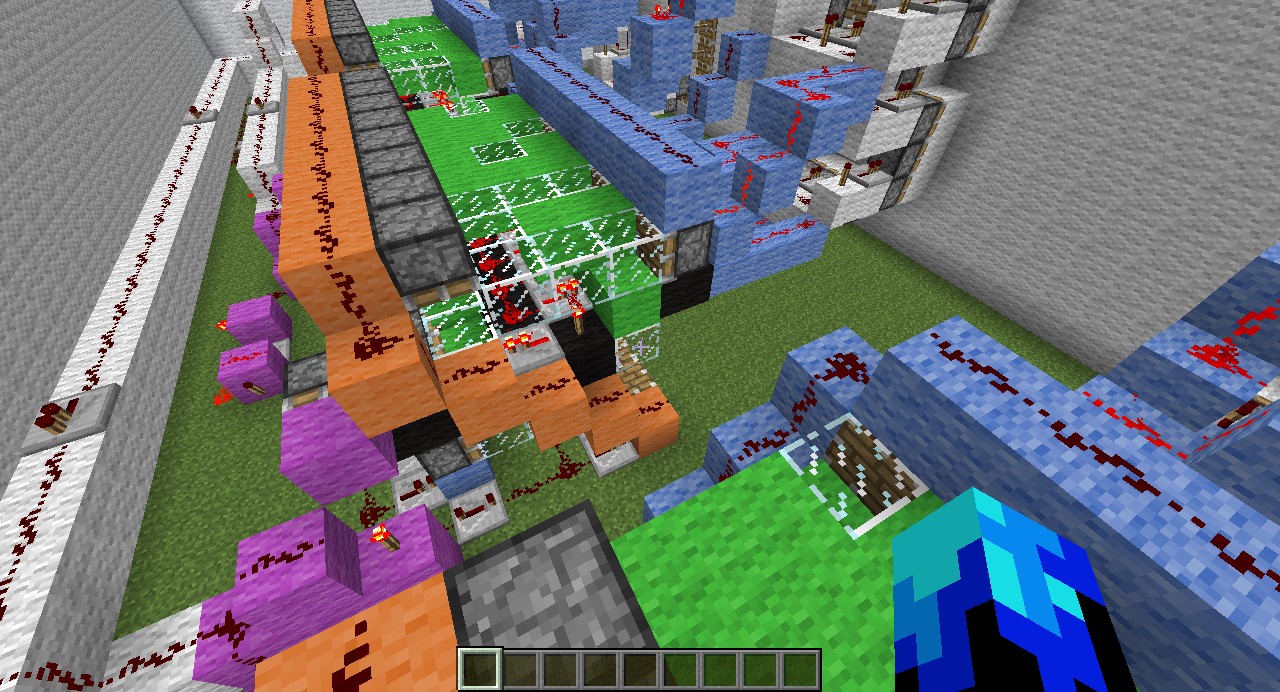Redstone/Piston Clock and/or Counter Minecraft Project