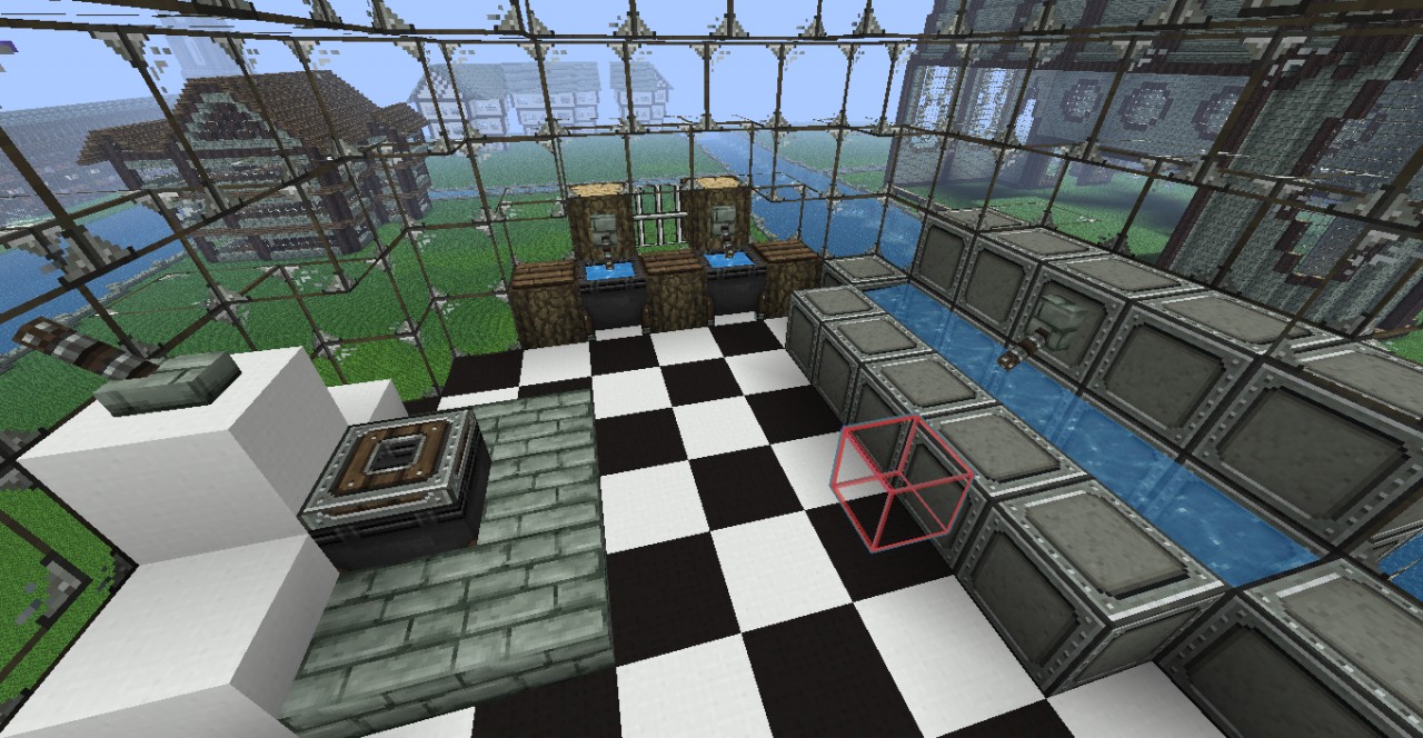 AFK Bubbles (rooms) Minecraft Project