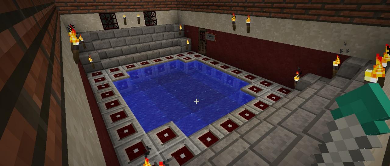Roman Bath house Minecraft Project