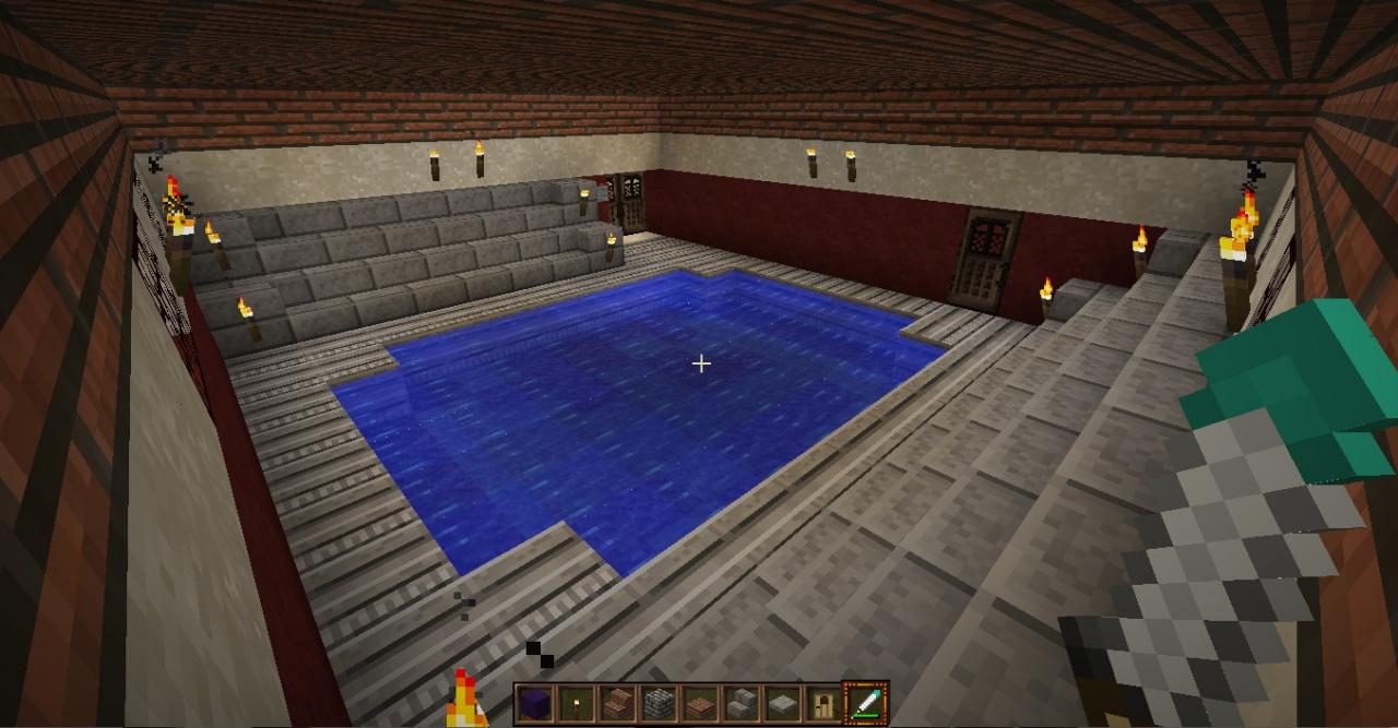 Roman Bath house Minecraft Project