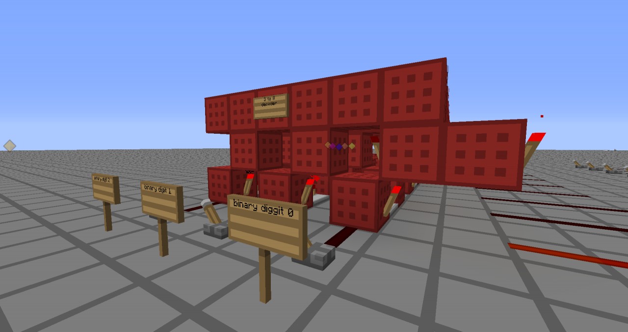 Redstone CPU Minecraft Project