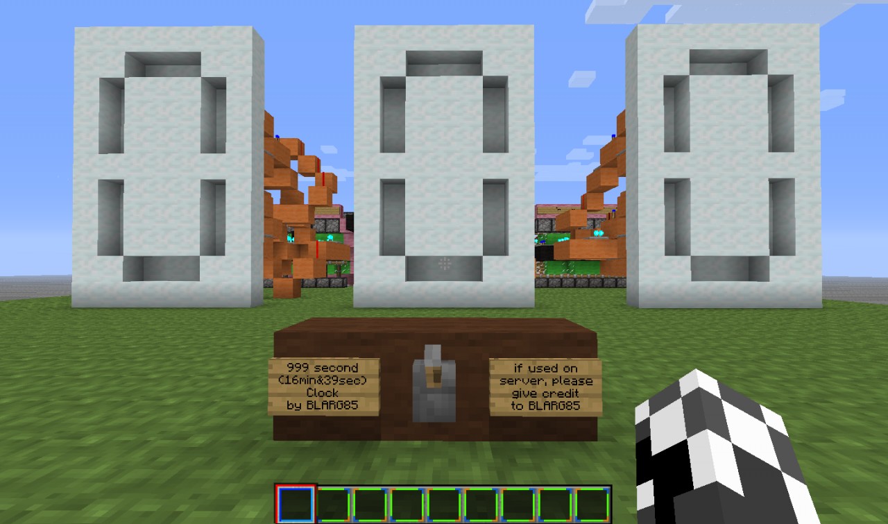 Clock Minecraft Project