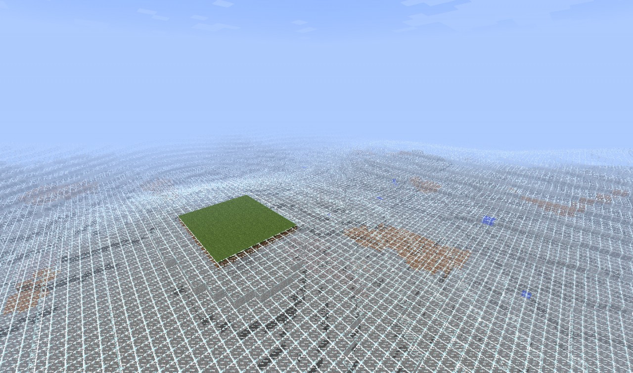Glass World Survival Minecraft Project