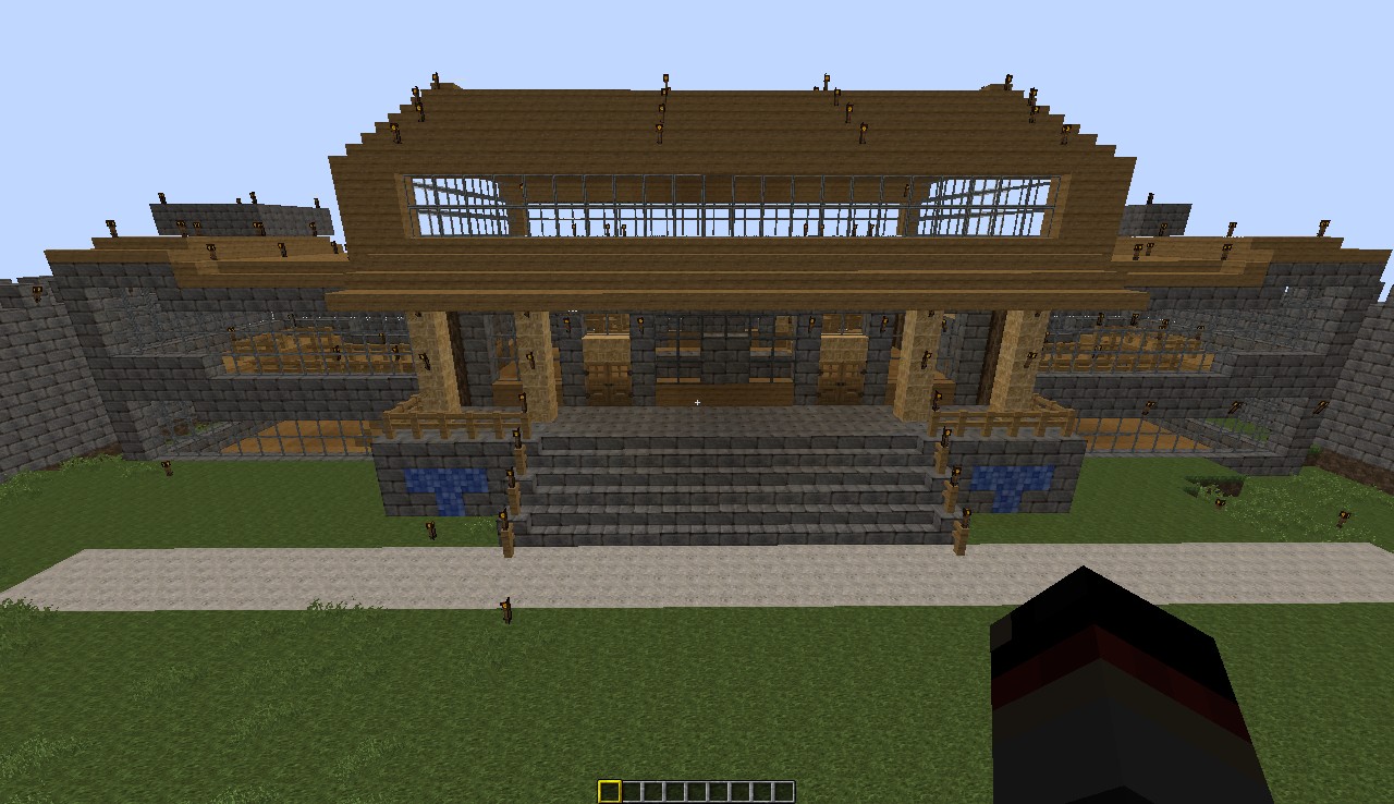 Walled Village Minecraft Project
