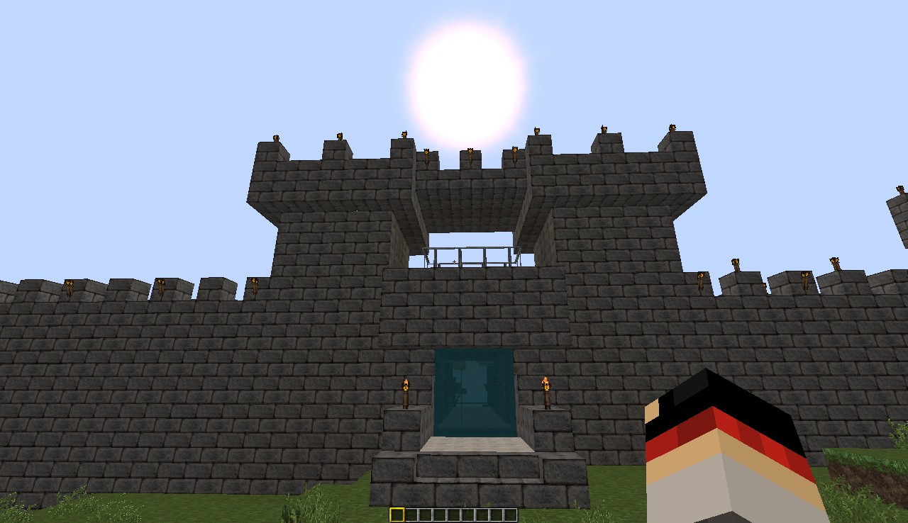 Walled Village Minecraft Project