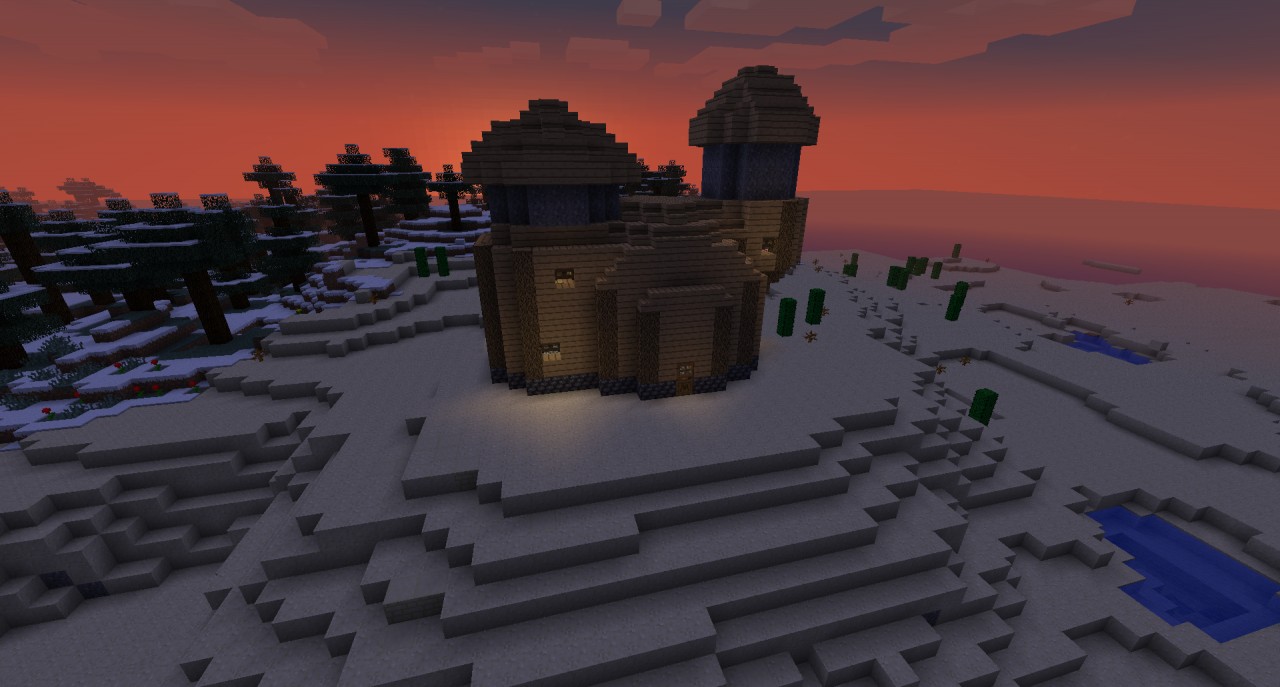 Wood Dome House Minecraft Project