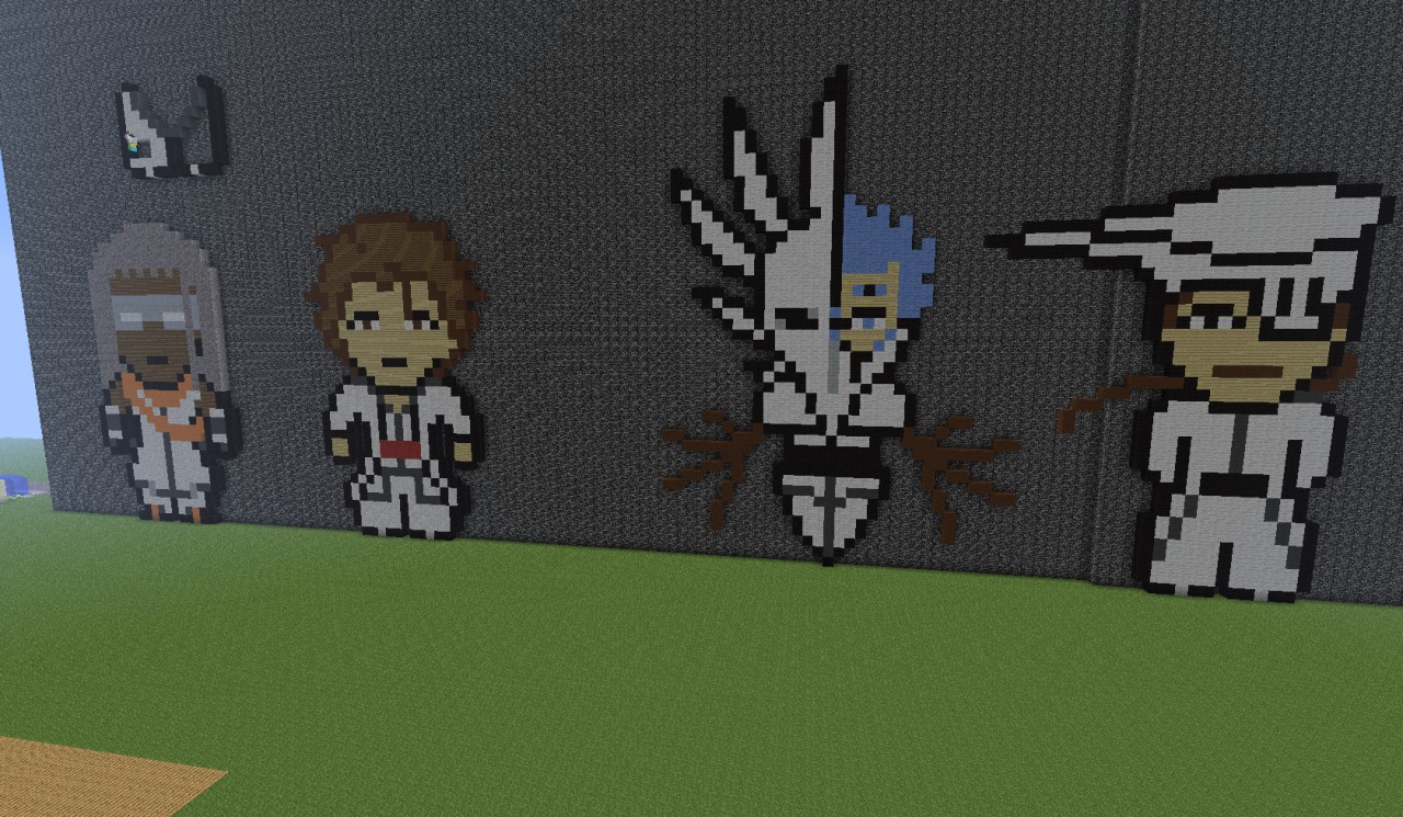 Bleach Pixel Art Arrancar Project Minecraft Project