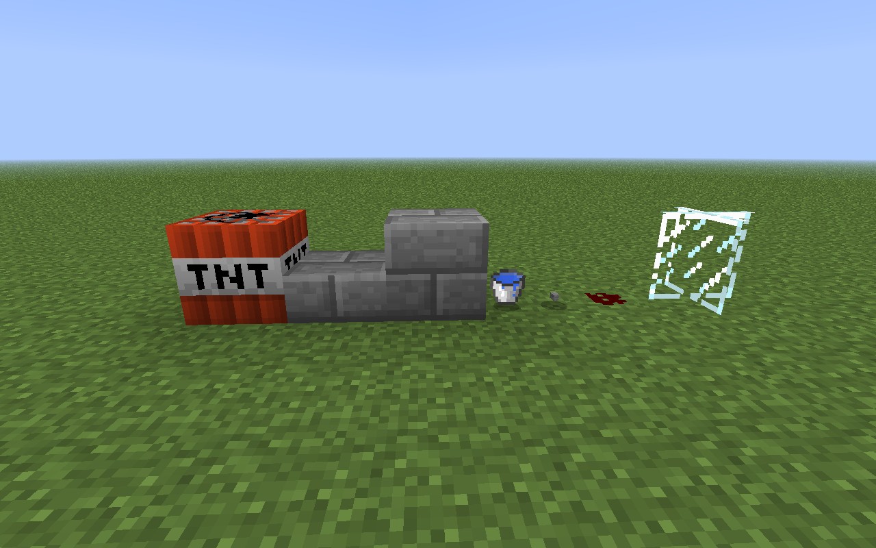 How to make a Playersafe TNT cannon (shoots 35 blocks up!) Minecraft Blog