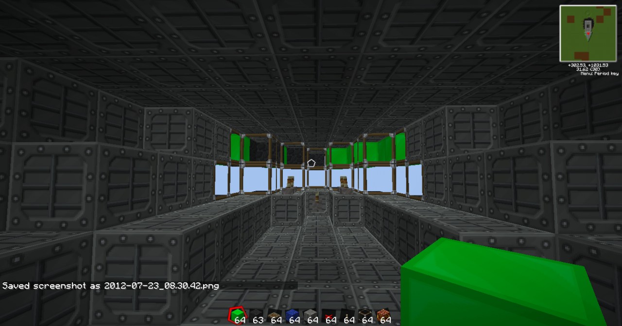 Minecraft Green lantern flagship. Minecraft Project