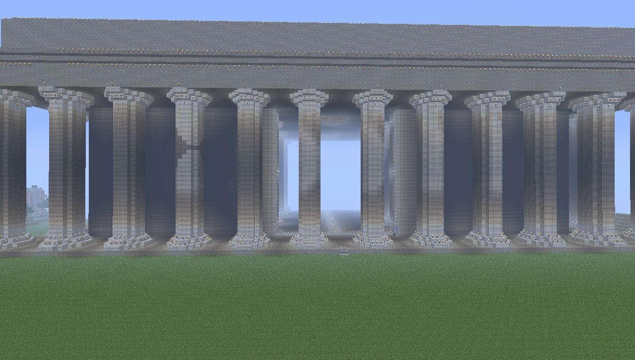 Lincoln Memorial Minecraft Project