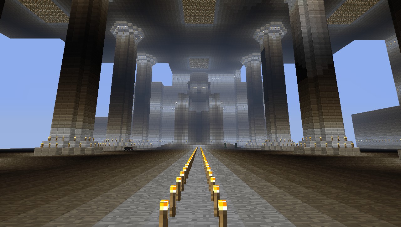 Lincoln Memorial Minecraft Project