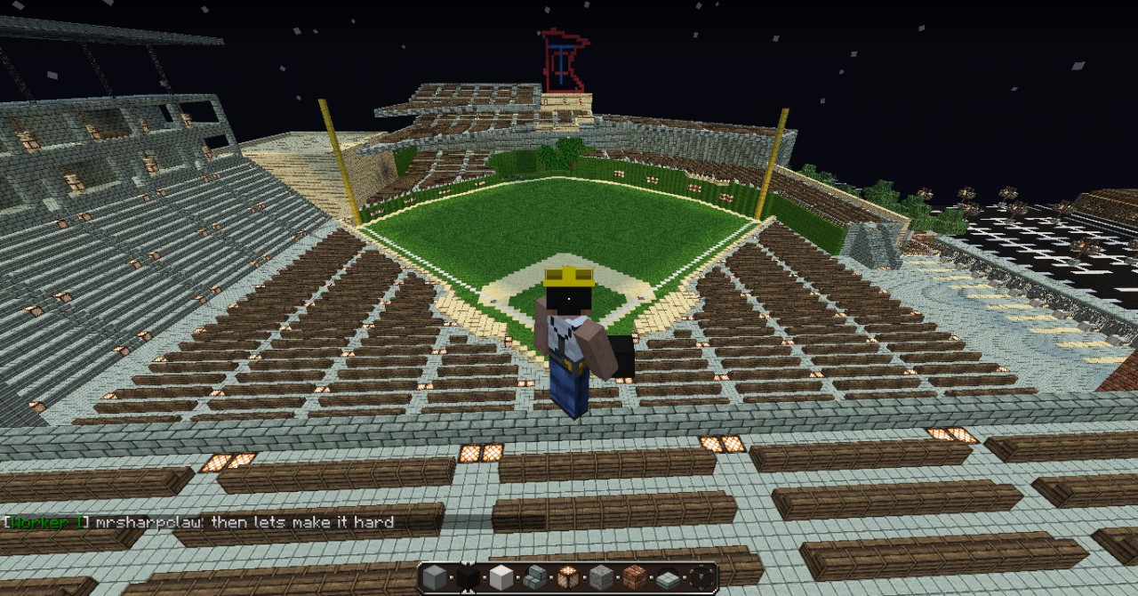Baseball Field Minecraft Project