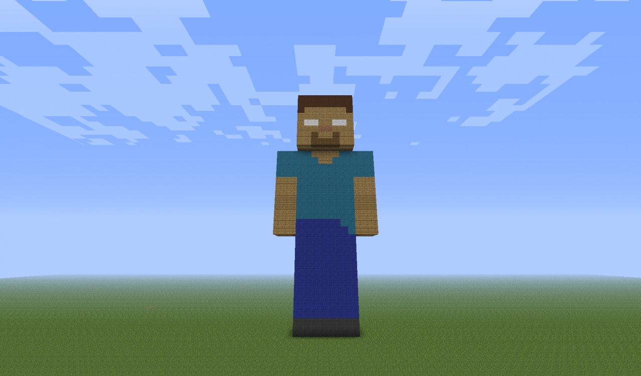 Herobrine Artwork Minecraft Project