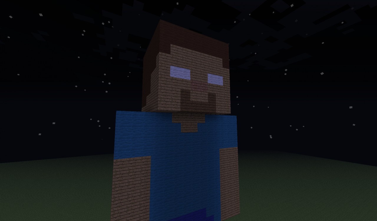 Herobrine Artwork Minecraft Project