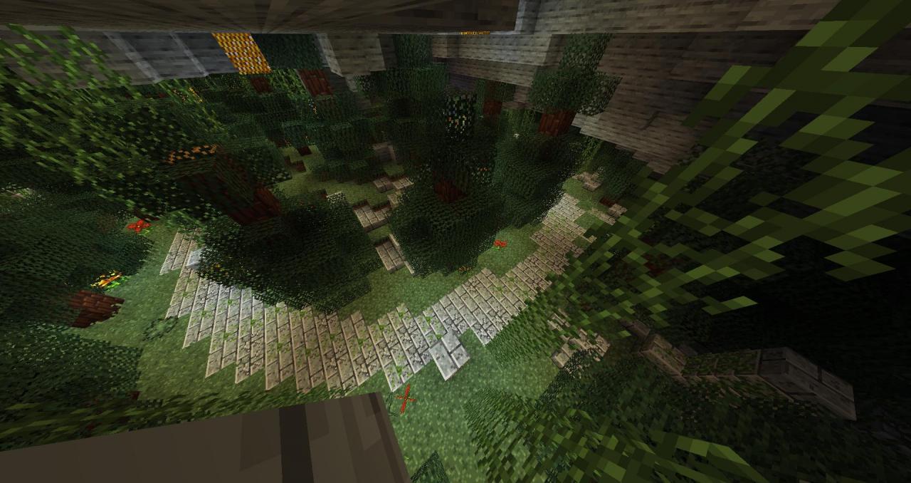 Underground world spawn Minecraft Project