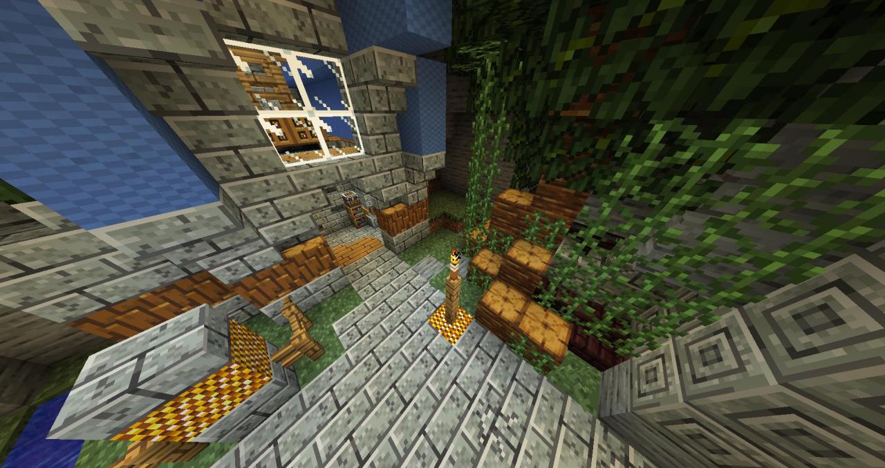 Underground world spawn Minecraft Project