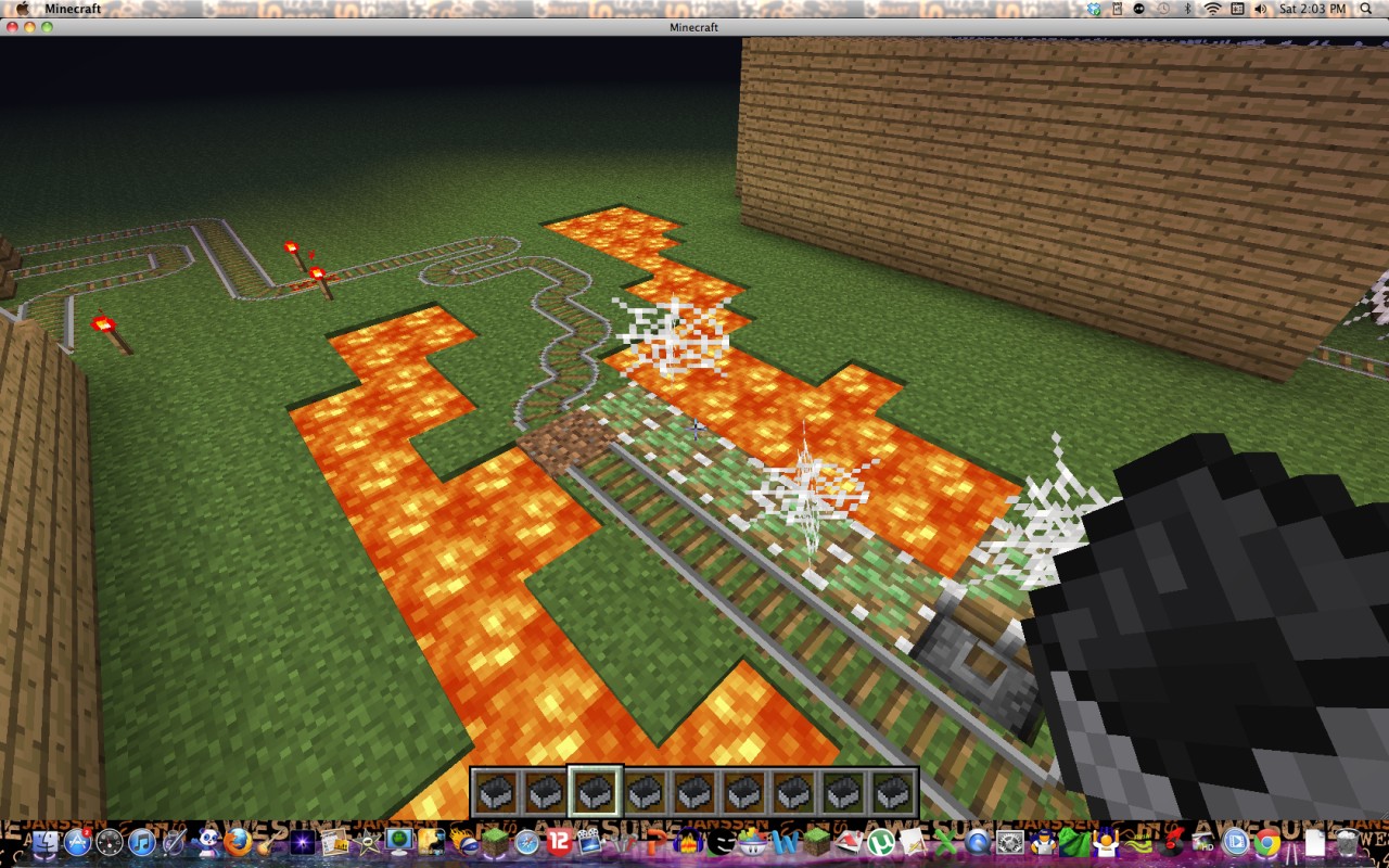 Halloween Themed Roller coaster Minecraft Project