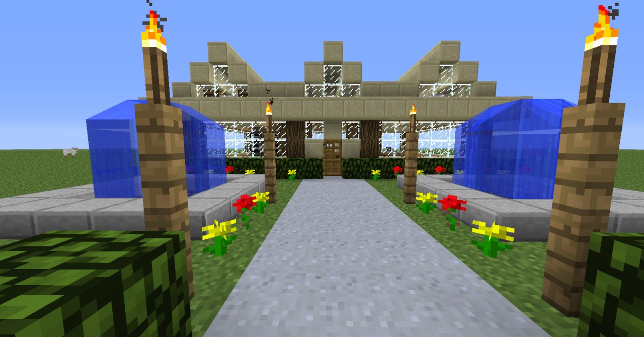 Modern Farm House Minecraft Project