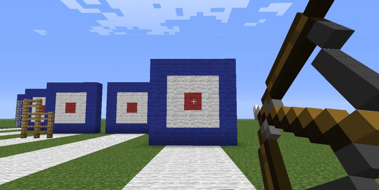 Shooting/Aim Minigame Minecraft Project