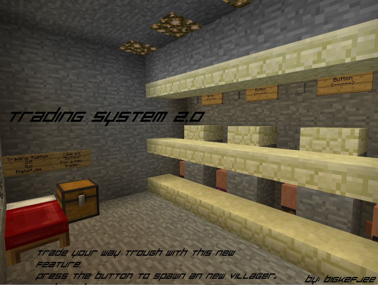 Minecraft safe trading system
