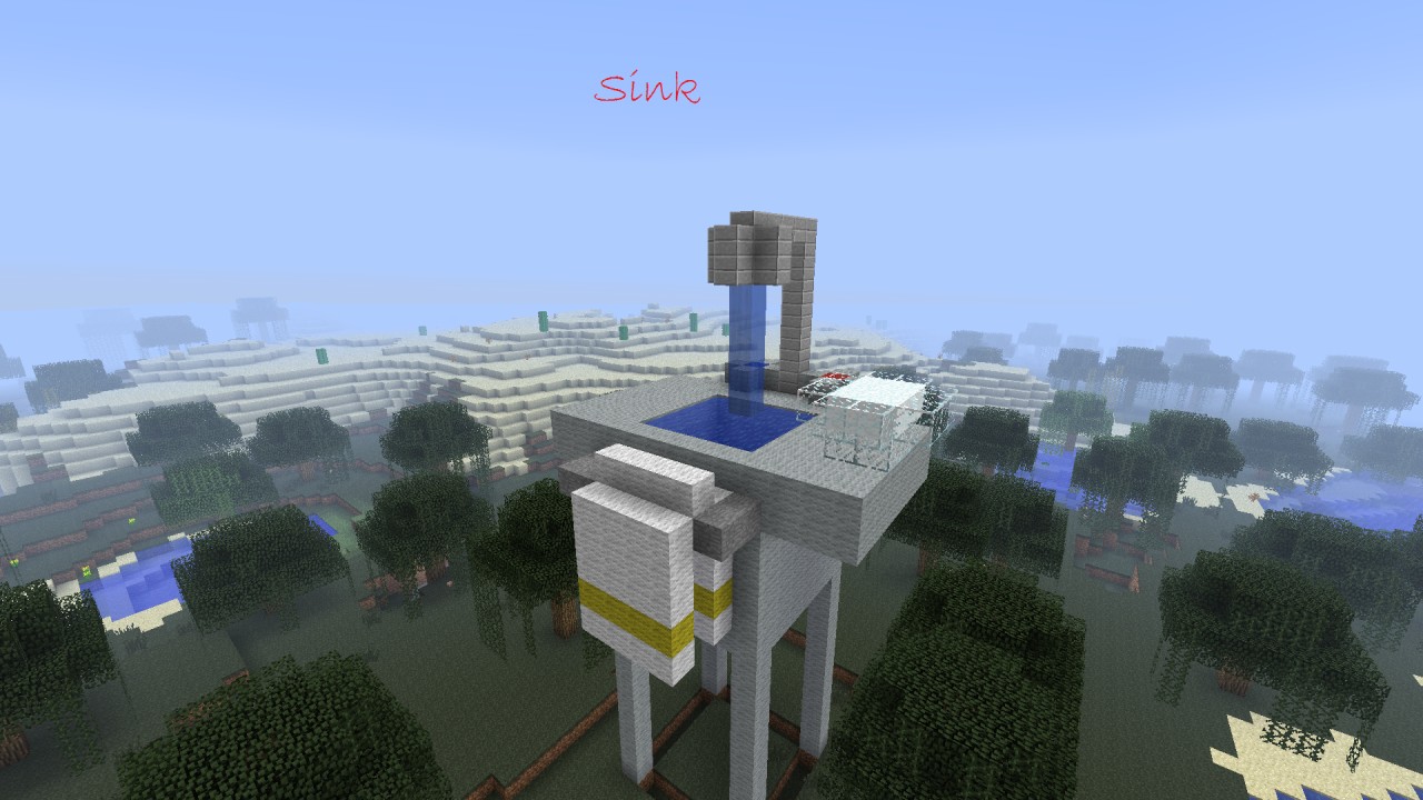 Sink. Minecraft Project
