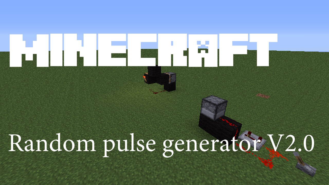 Minecraft 1.3 Random pulse generator Minecraft Project