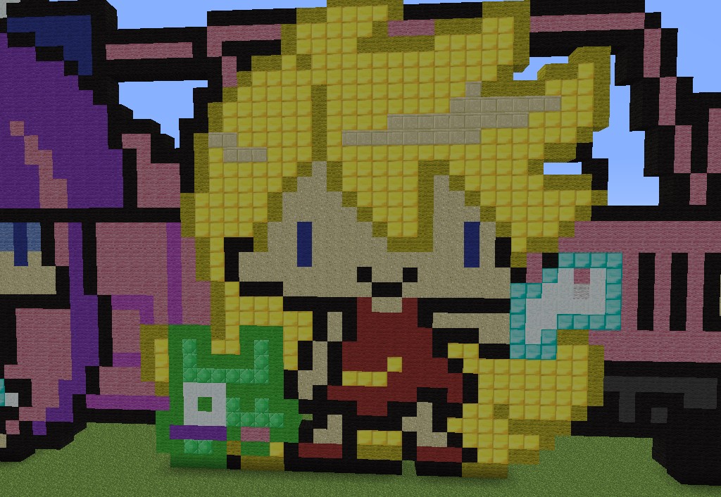 Panty & Stocking w/ Garterbelt Minecraft Project