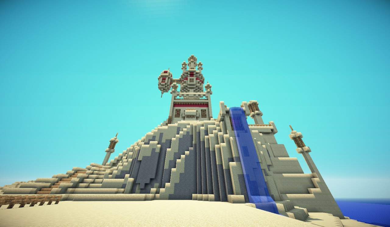Sand Temple Minecraft Project