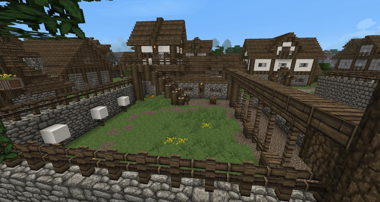 Archery Range with Tutorial Minecraft Project