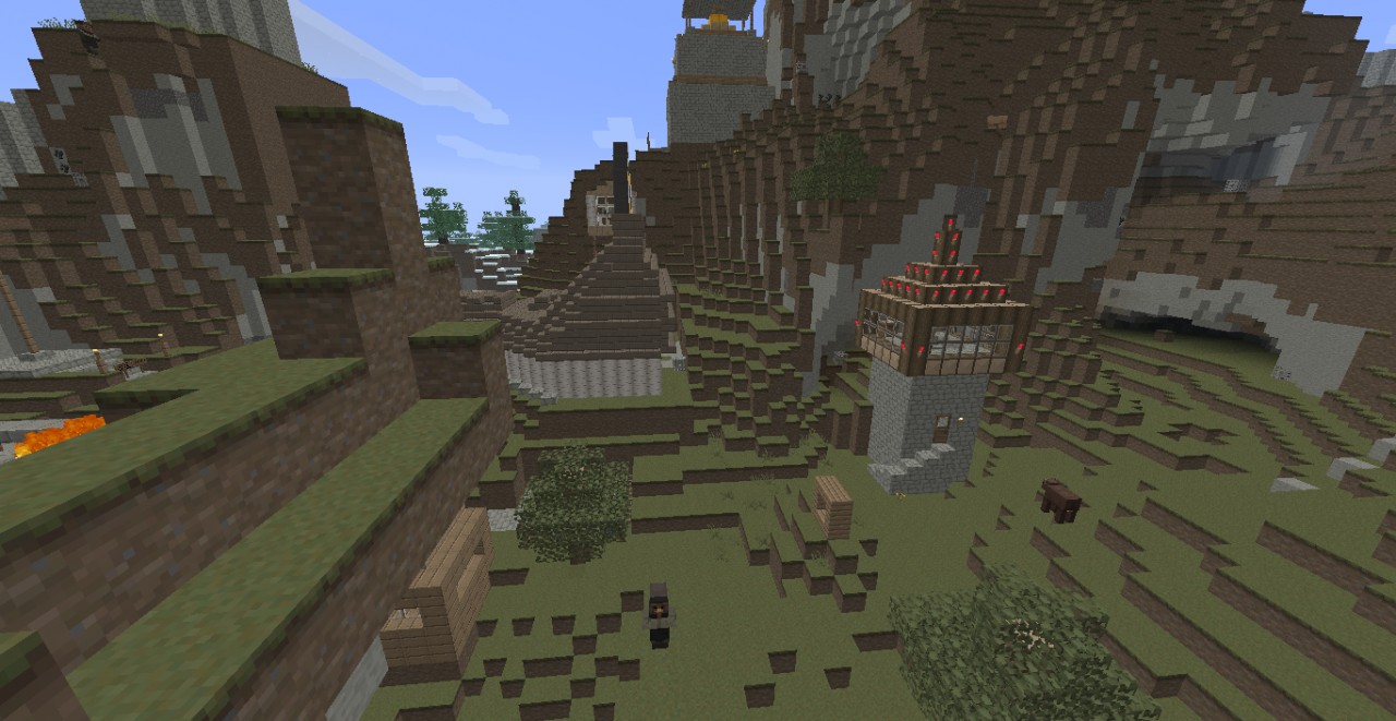 Walled in village adventure map 1,6 Minecraft Project